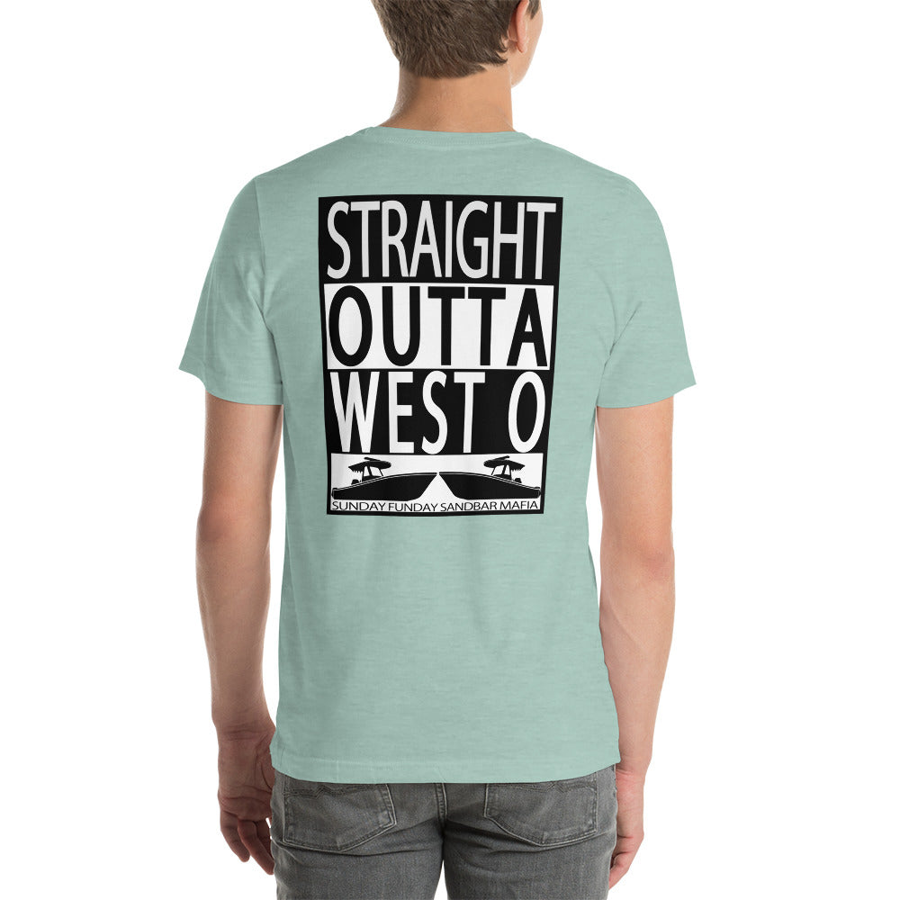 Straight Outta WestO Unisex t-shirt