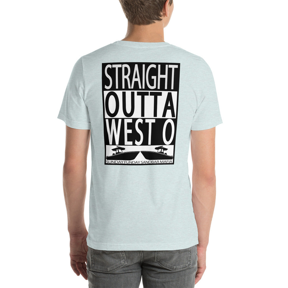 Straight Outta WestO Unisex t-shirt