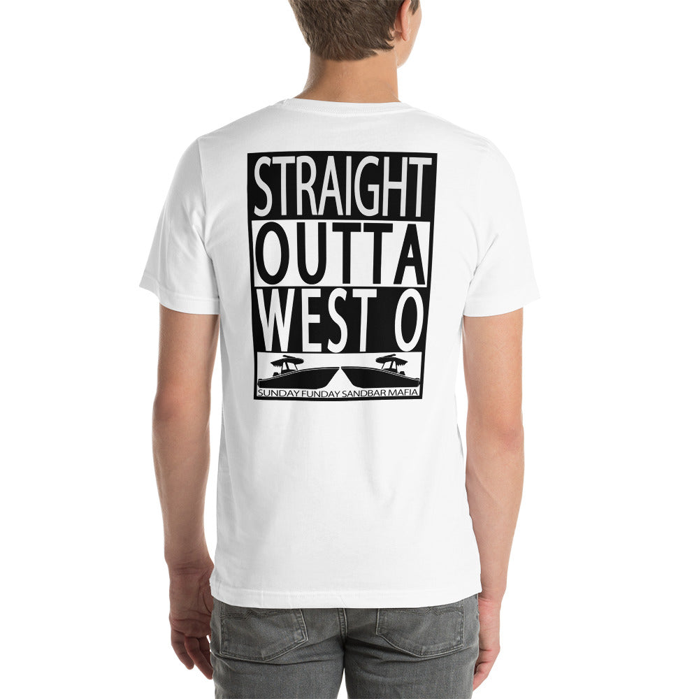 Straight Outta WestO Unisex t-shirt