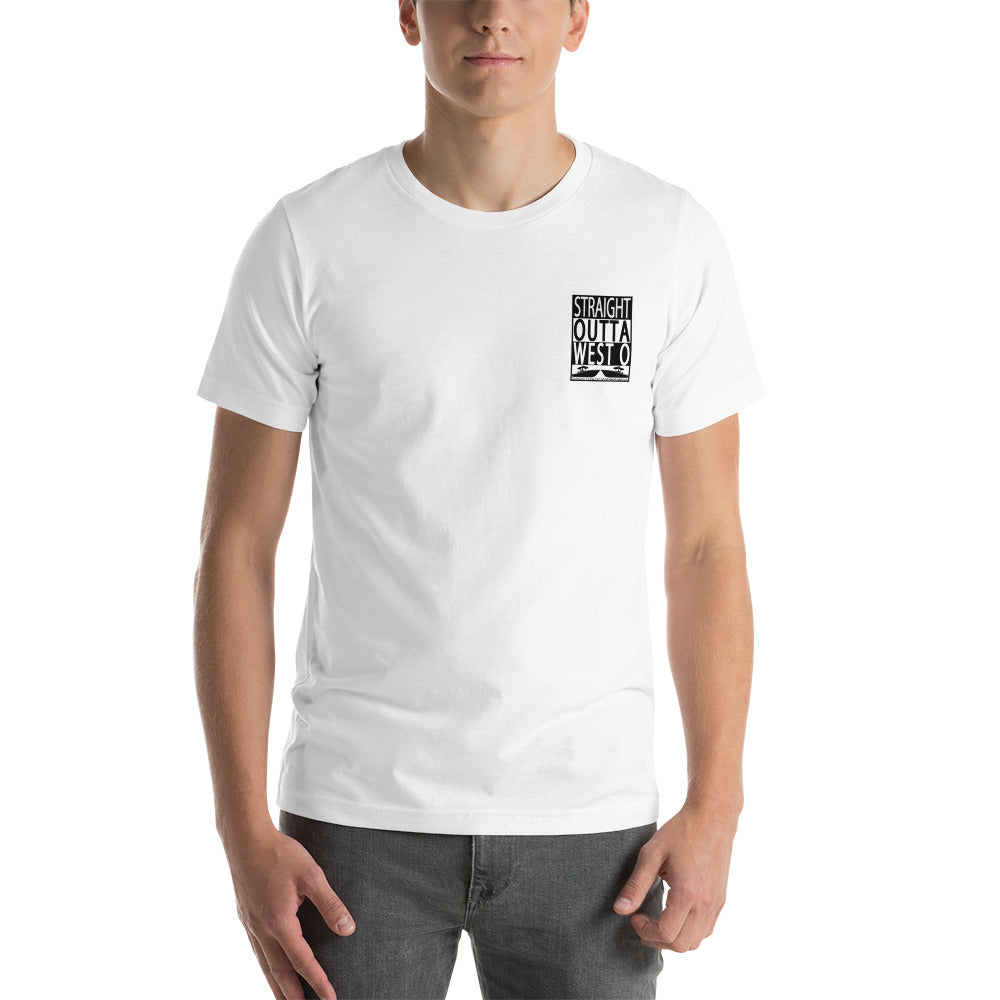 Straight Outta WestO Unisex t-shirt