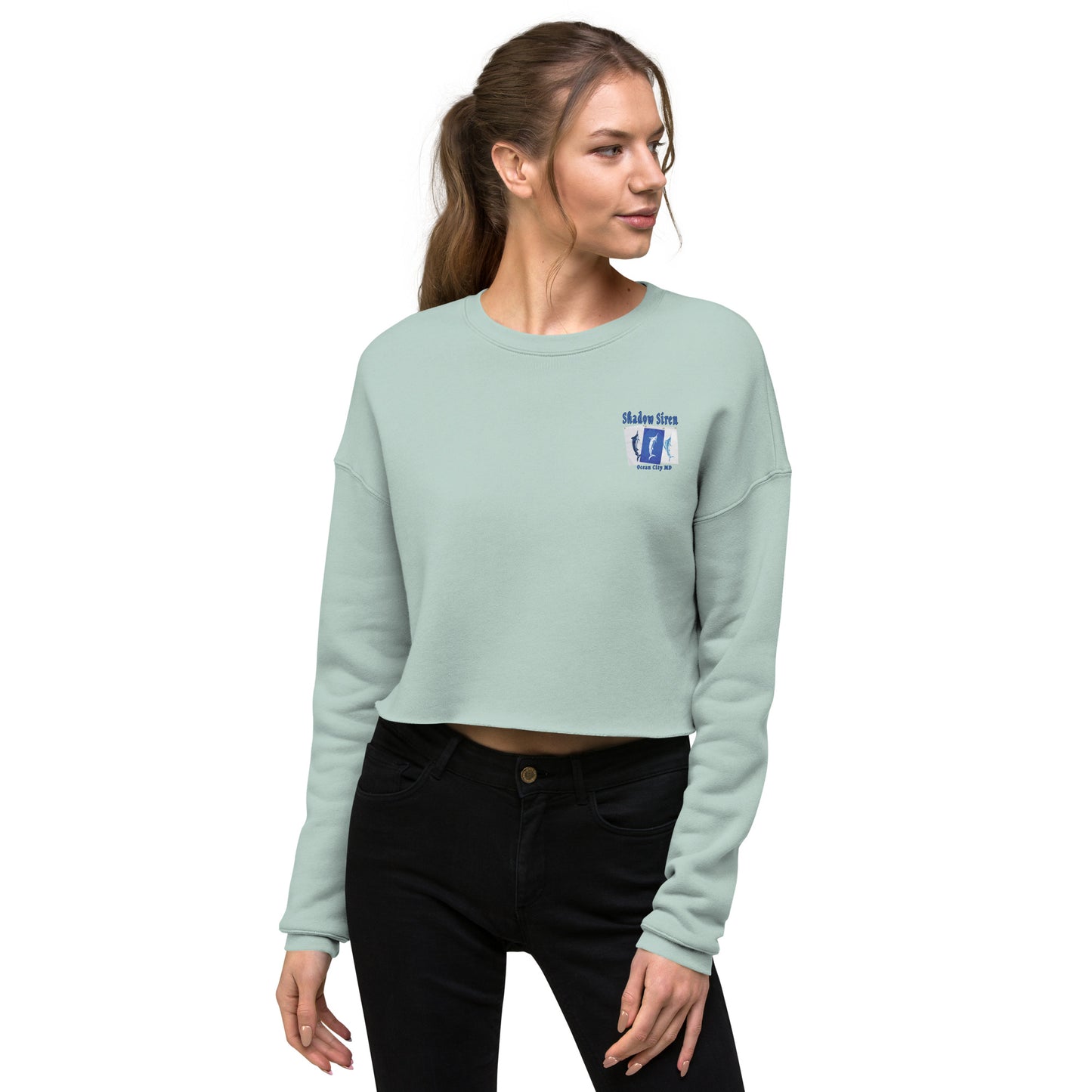 But did you die Crop Sweatshirt