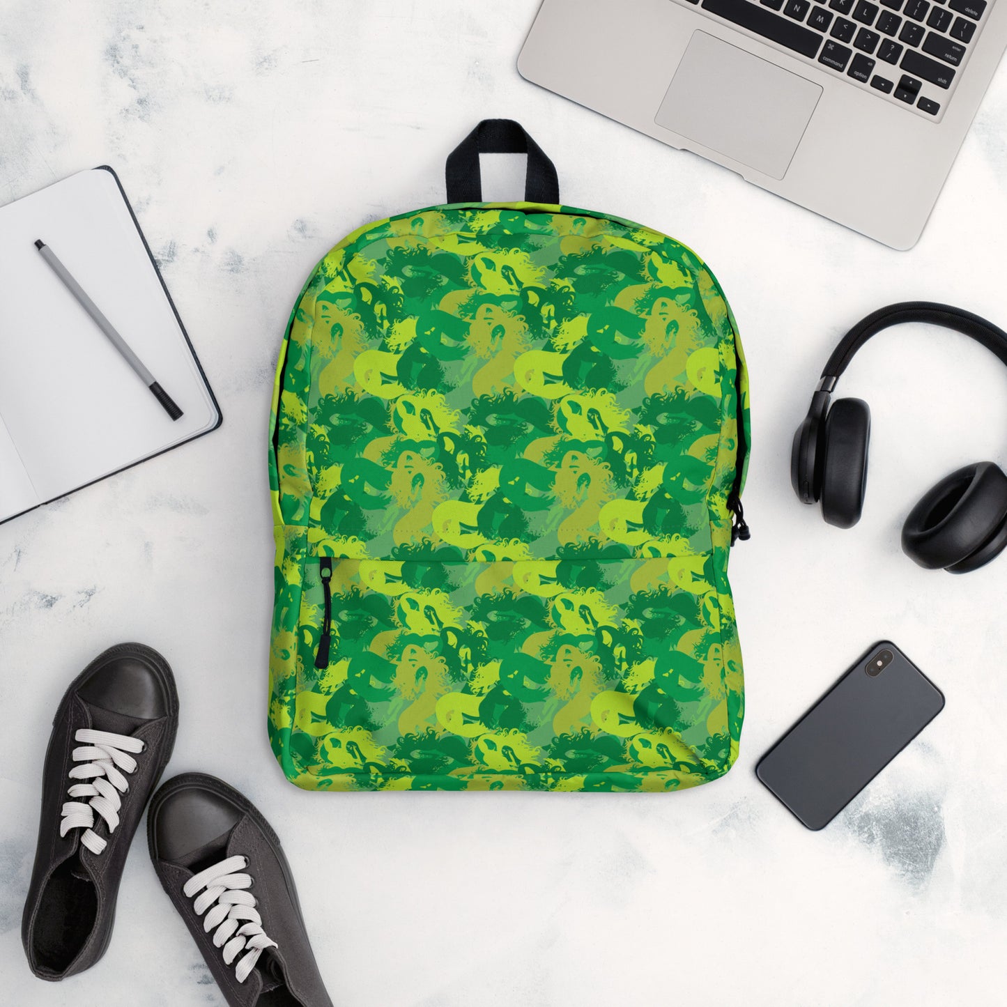 Lucky Siren Camo Backpack