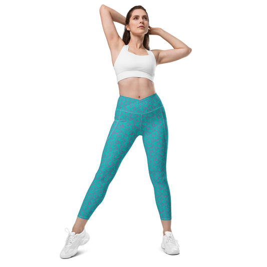 Grand Slam Crossover leggings with pockets