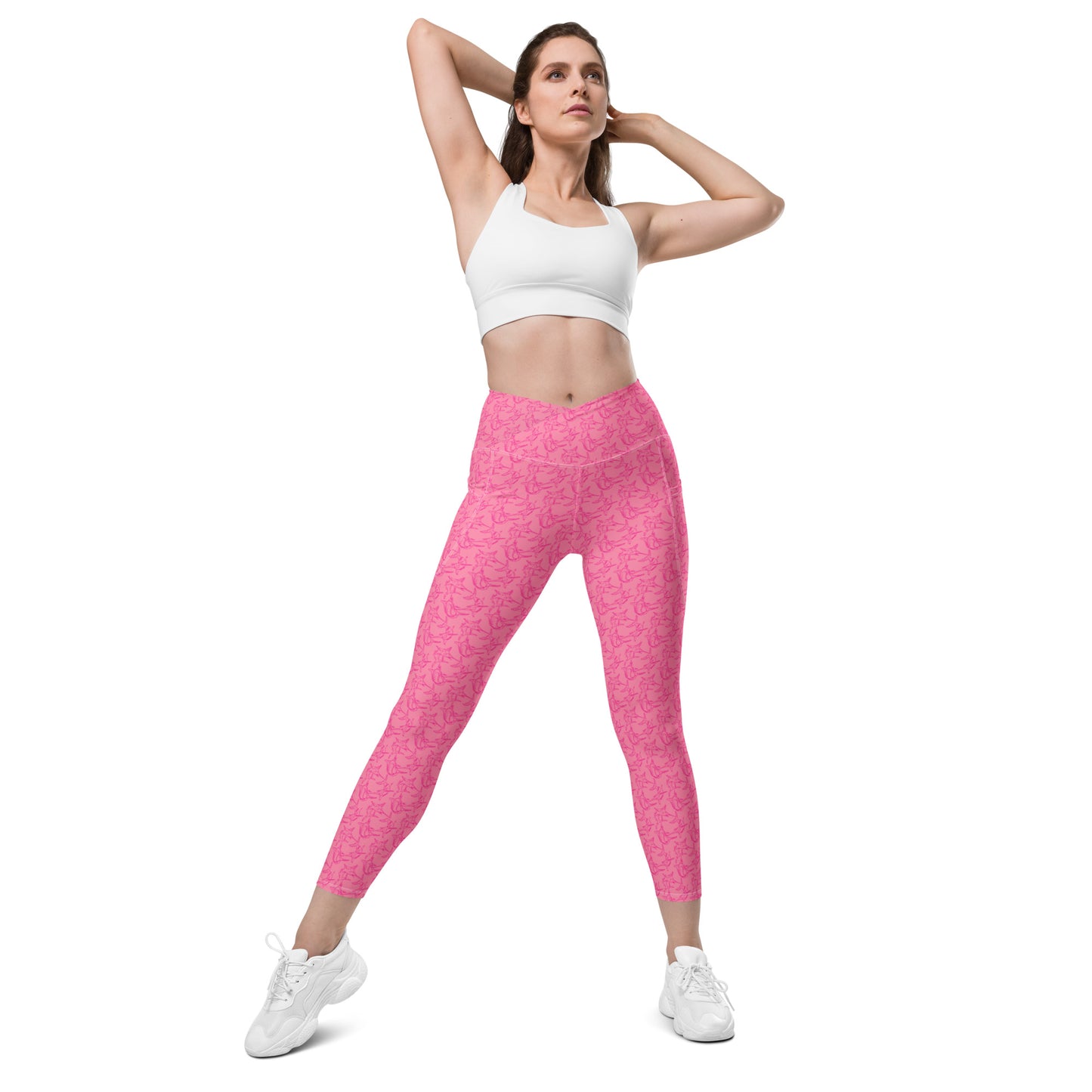 Grand Slam Crossover leggings with pockets