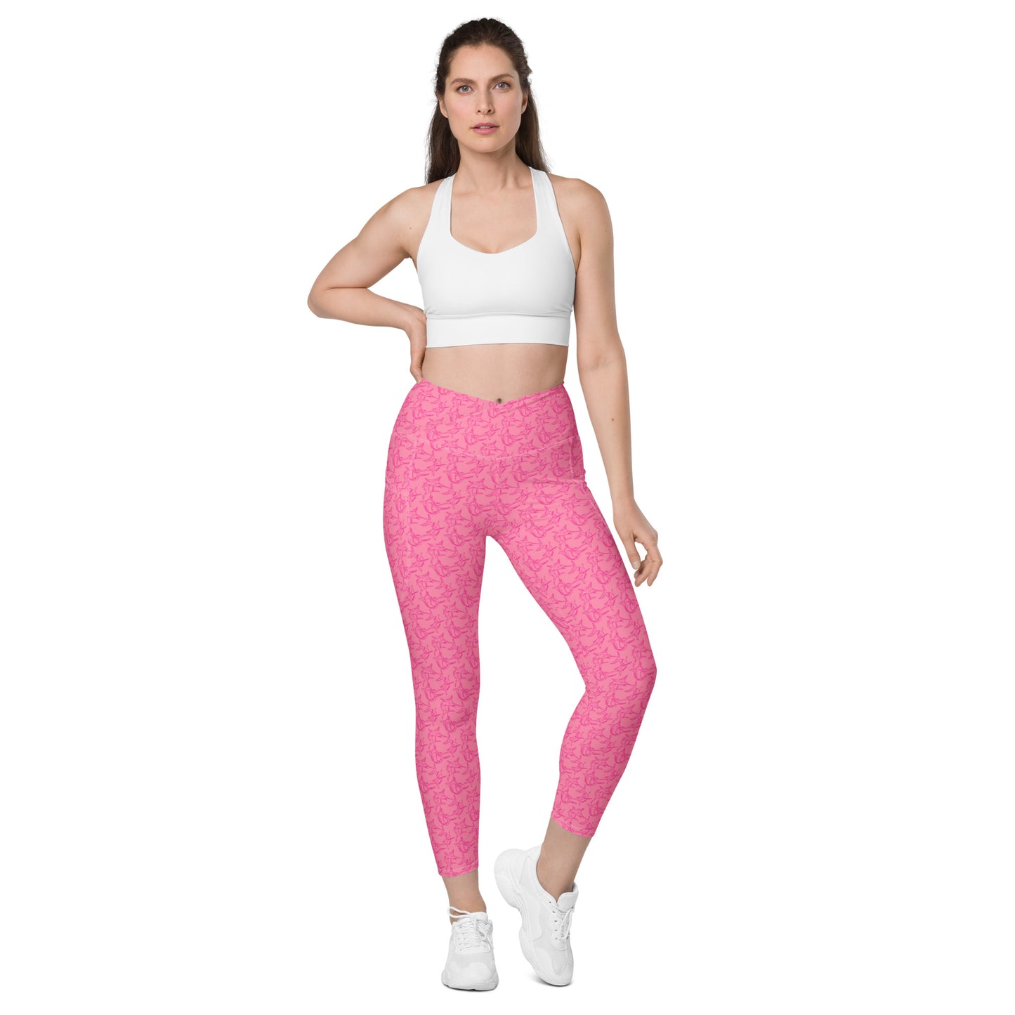 Grand Slam Crossover leggings with pockets