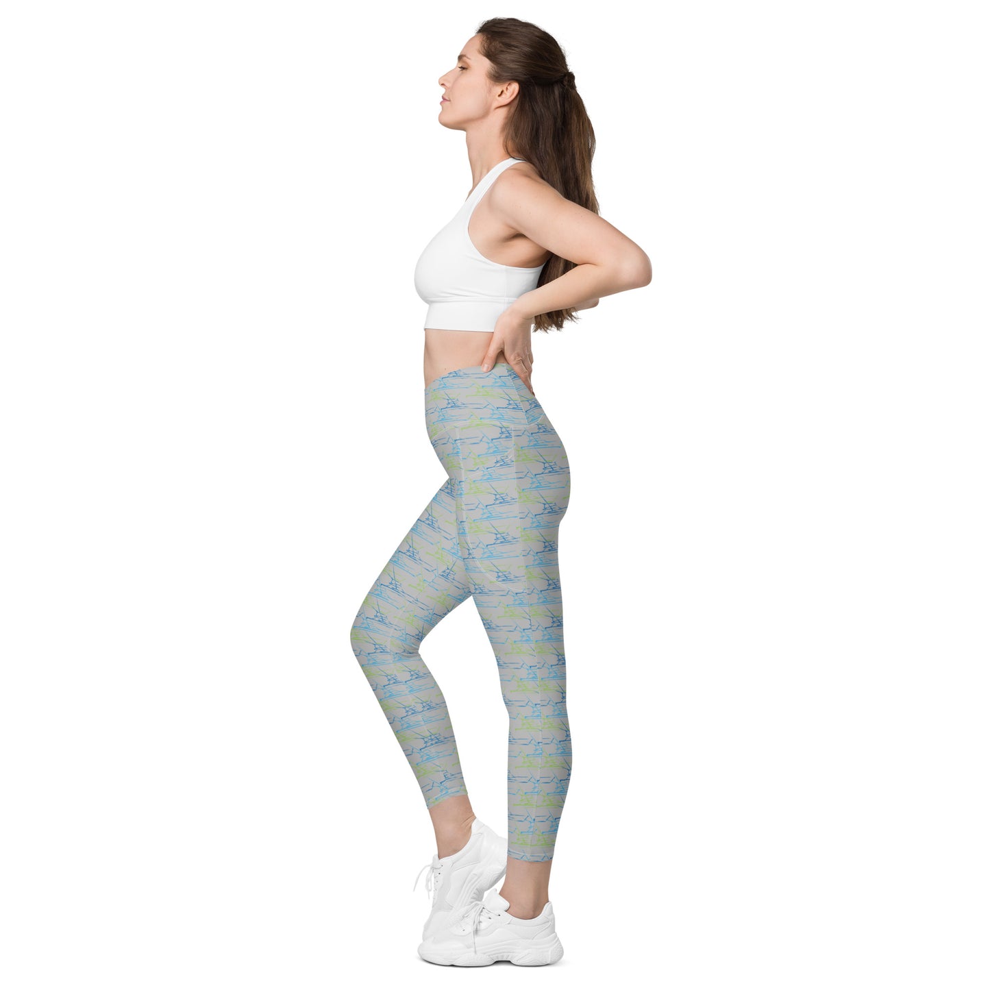 Sportfish Crossover leggings with pockets