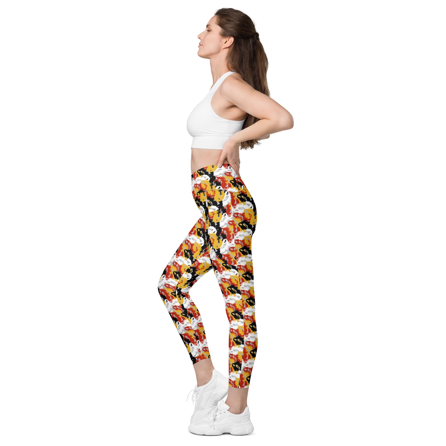 Shadow Siren MD camo Crossover leggings with pockets