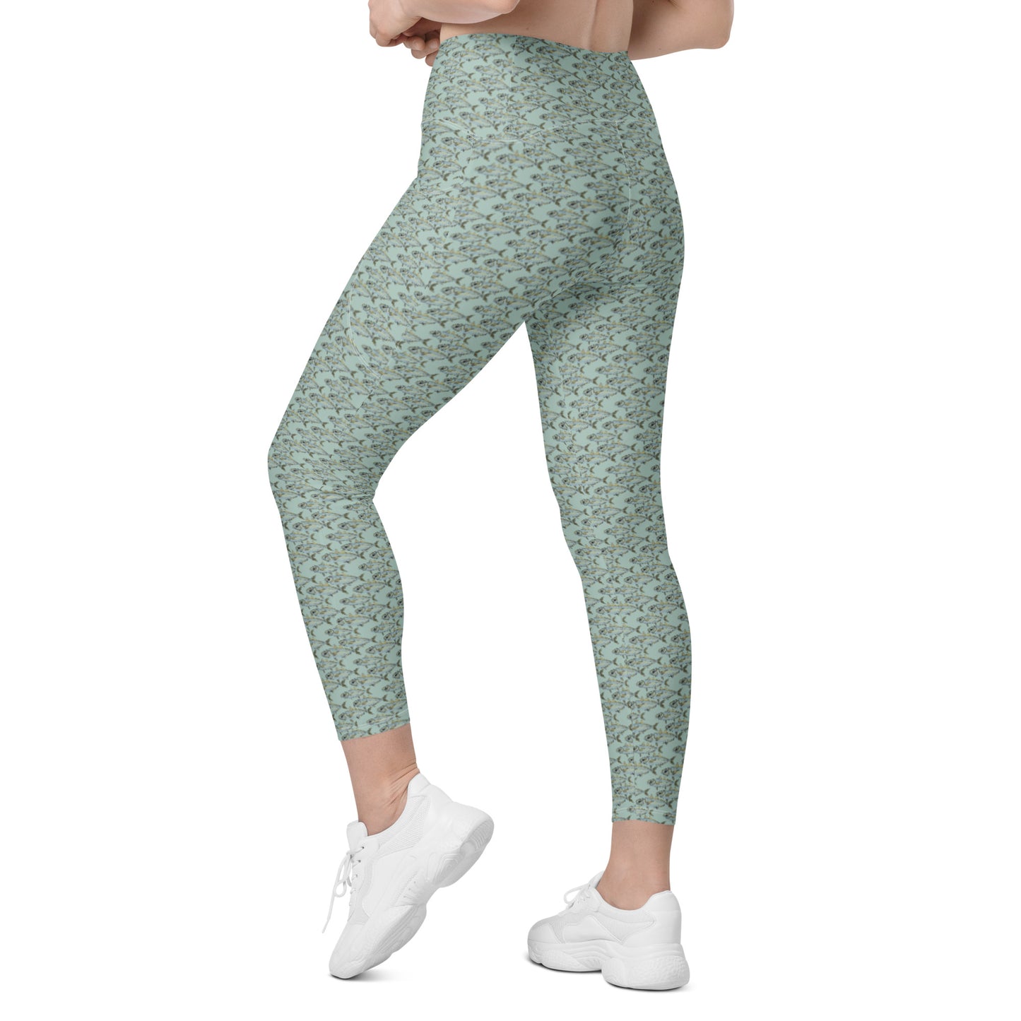 Goggleyed Crossover leggings with pockets