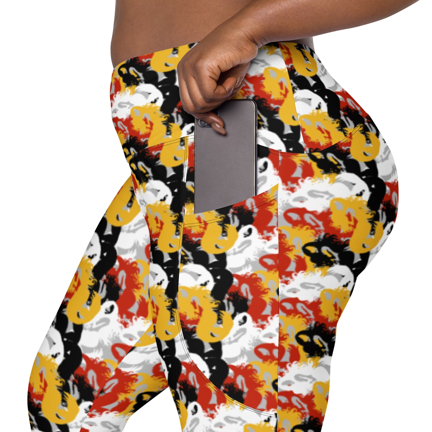 Shadow Siren MD camo Crossover leggings with pockets