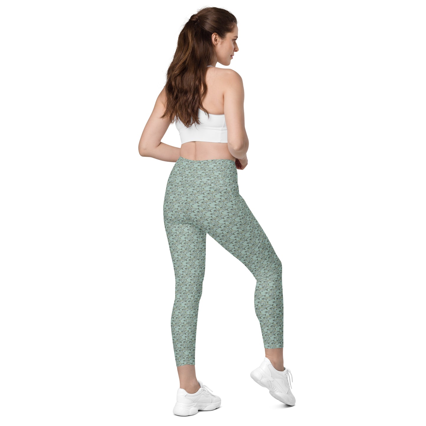 Goggleyed Crossover leggings with pockets