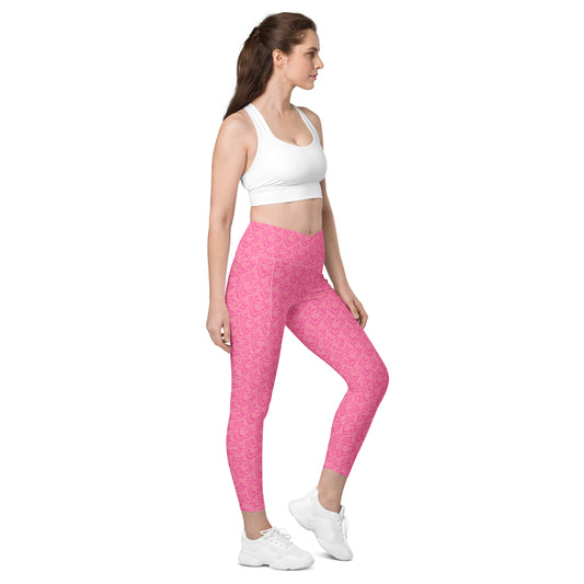 Grand Slam Crossover leggings with pockets