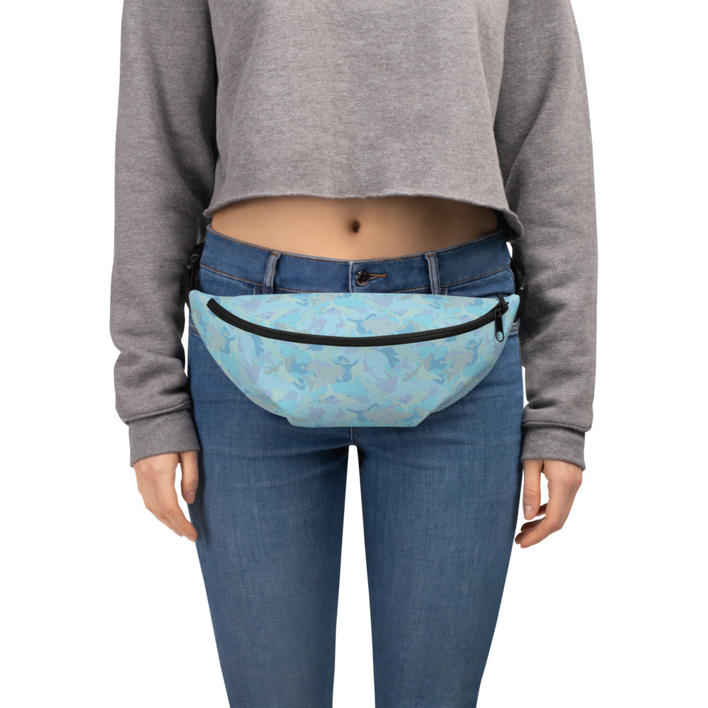 Pastel marlin camo Fanny Pack