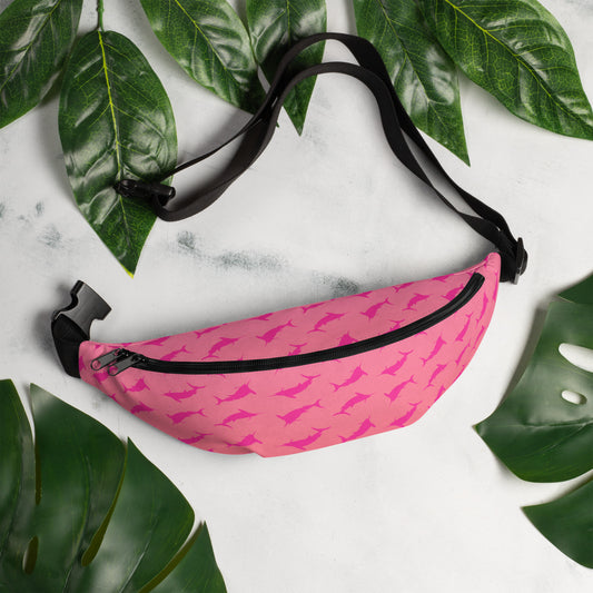 Pink Orange Pink Marlin Fanny Pack