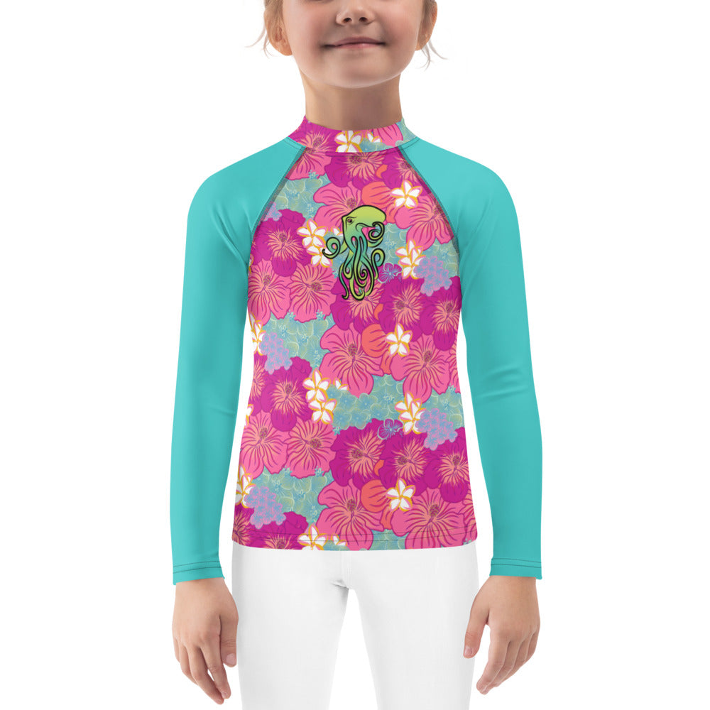 Aloha octopus Kids Rash Guard – TheShadowSiren