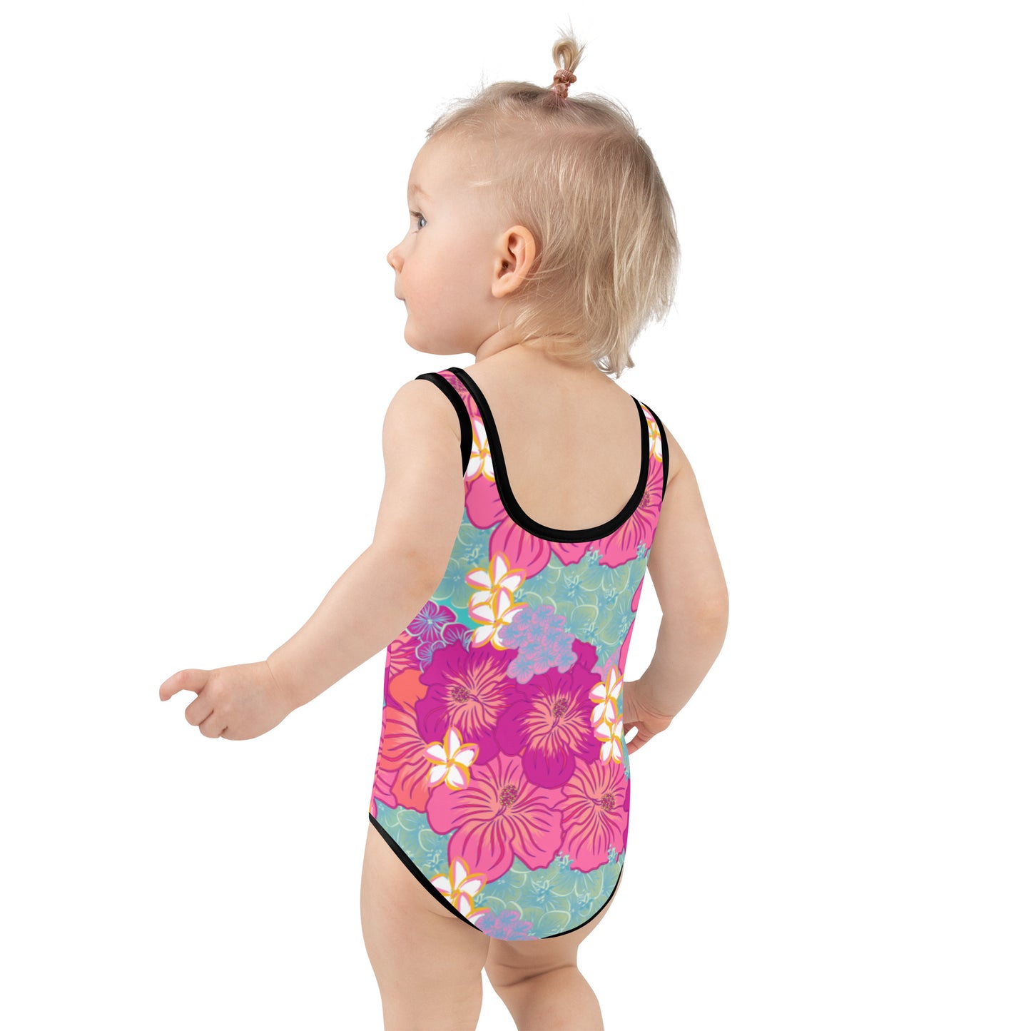 Aloha octopus All-Over Print Kids Swimsuit