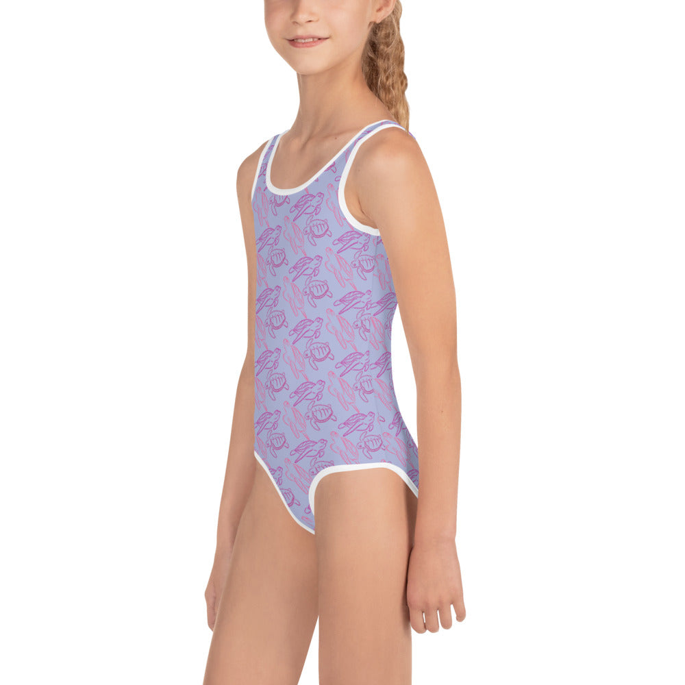 EAC All-Over Print Kids Swimsuit