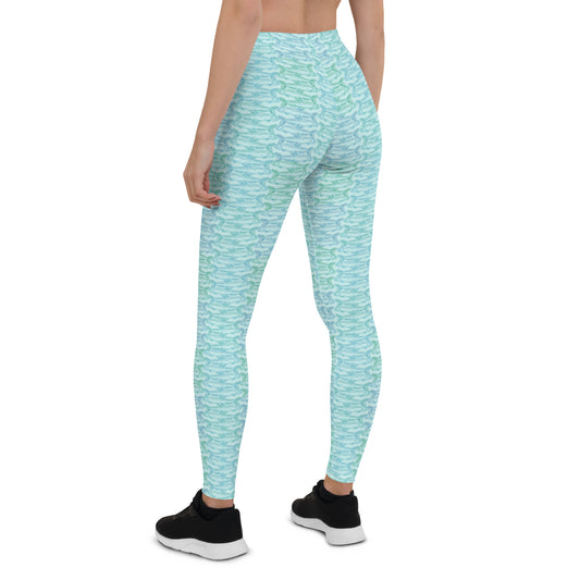 Sardine school Aqua Yoga Leggings