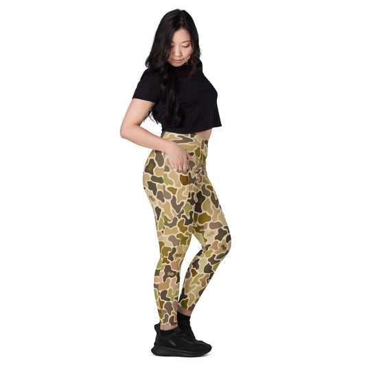 Siren duck camo Leggings with pockets