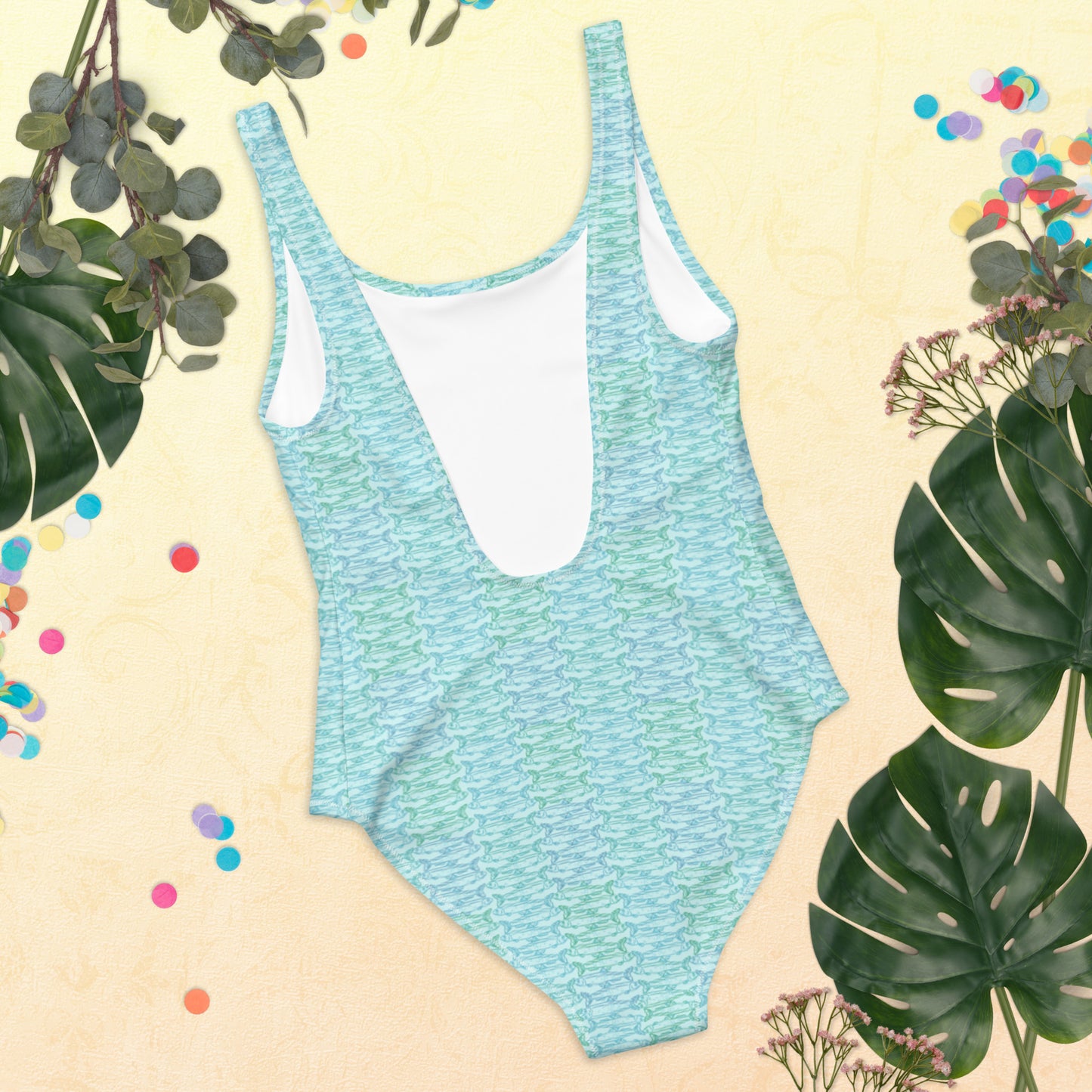 Sardine school One-Piece Swimsuit