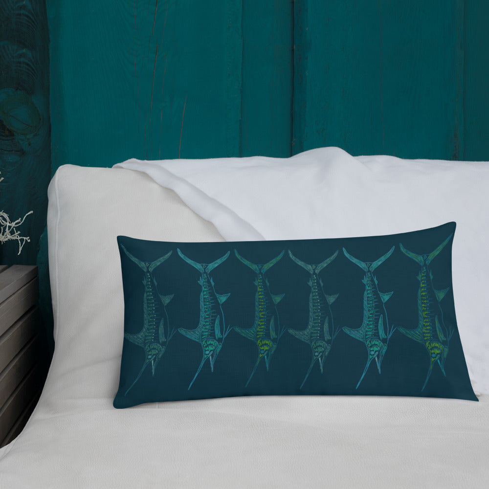 Rave Marlin reversible Premium Pillow