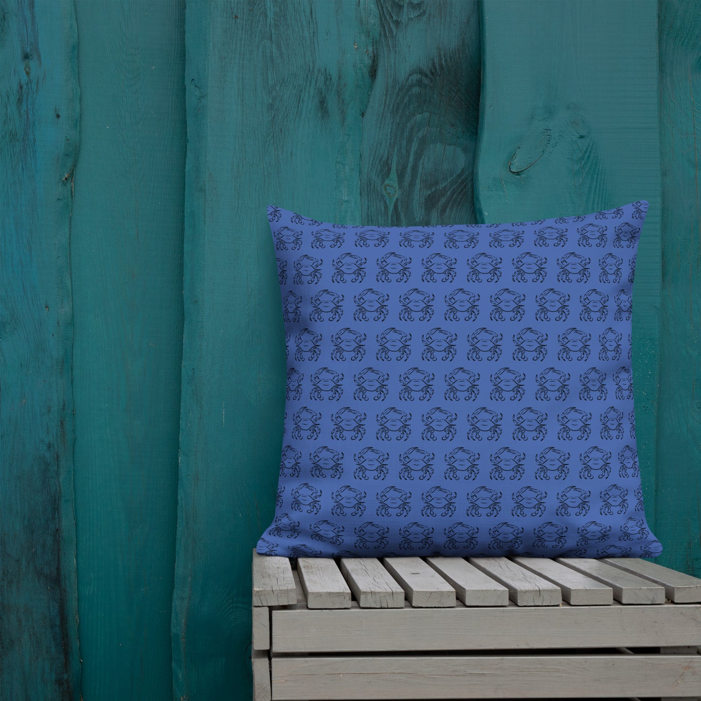 Blue Crab Premium Pillow