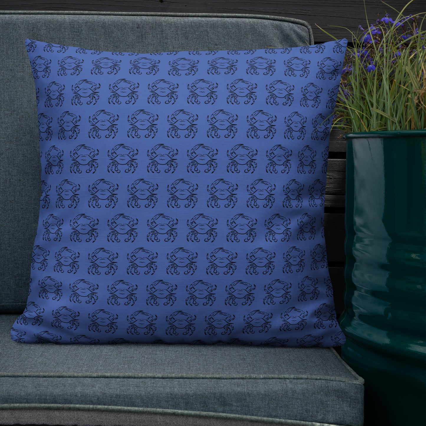 Blue Crab Premium Pillow