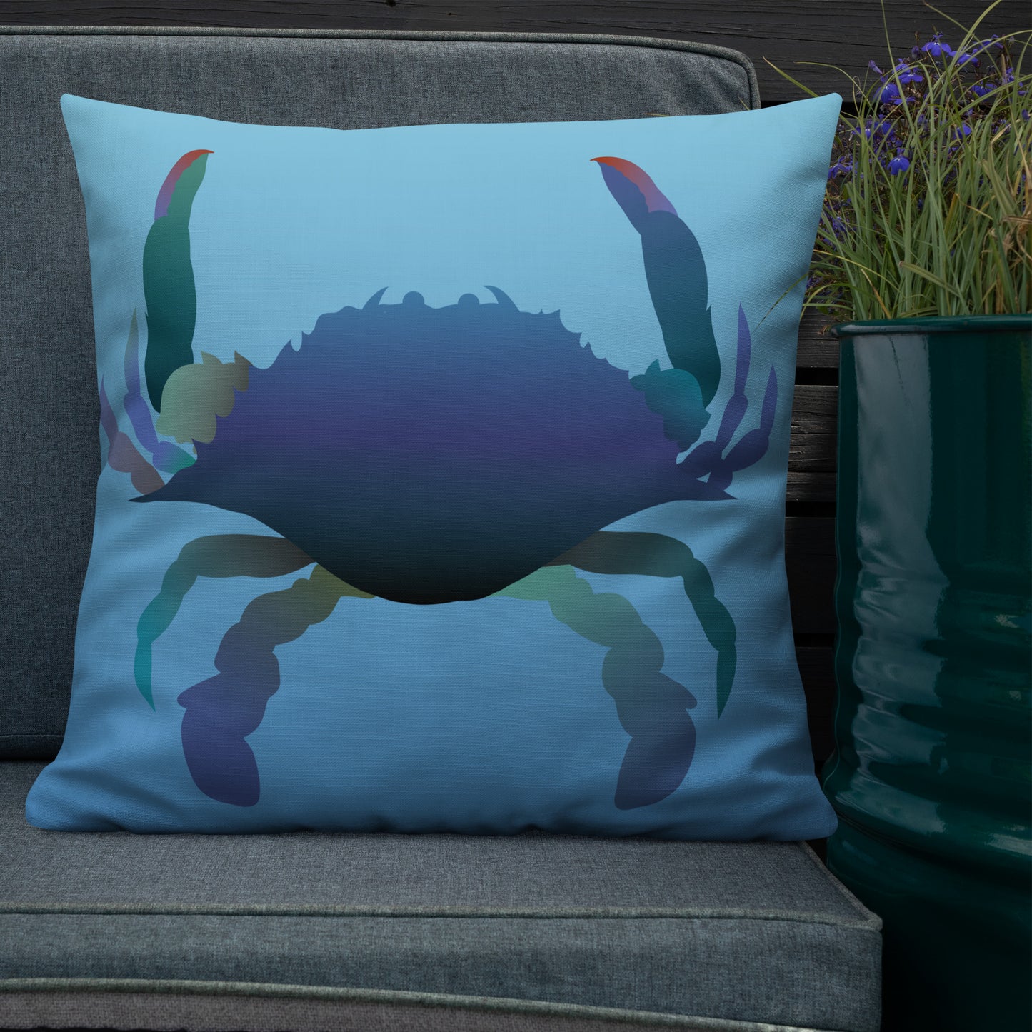 Blue Crab Premium Pillow