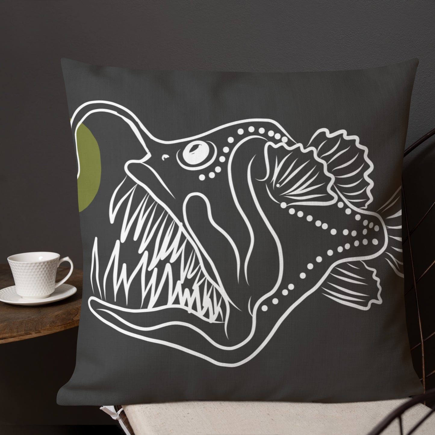 Anglerfish Premium Pillow