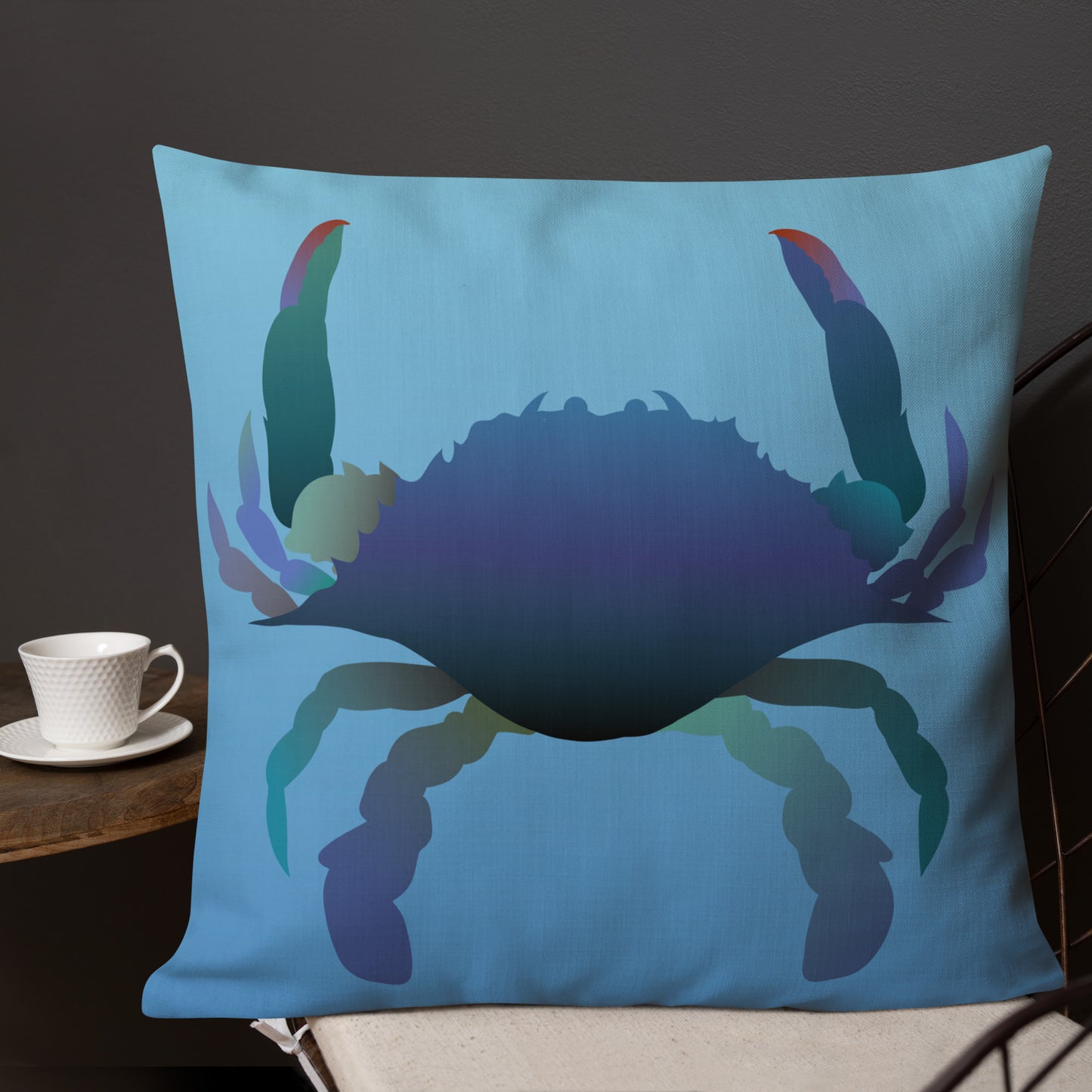 Blue Crab Premium Pillow