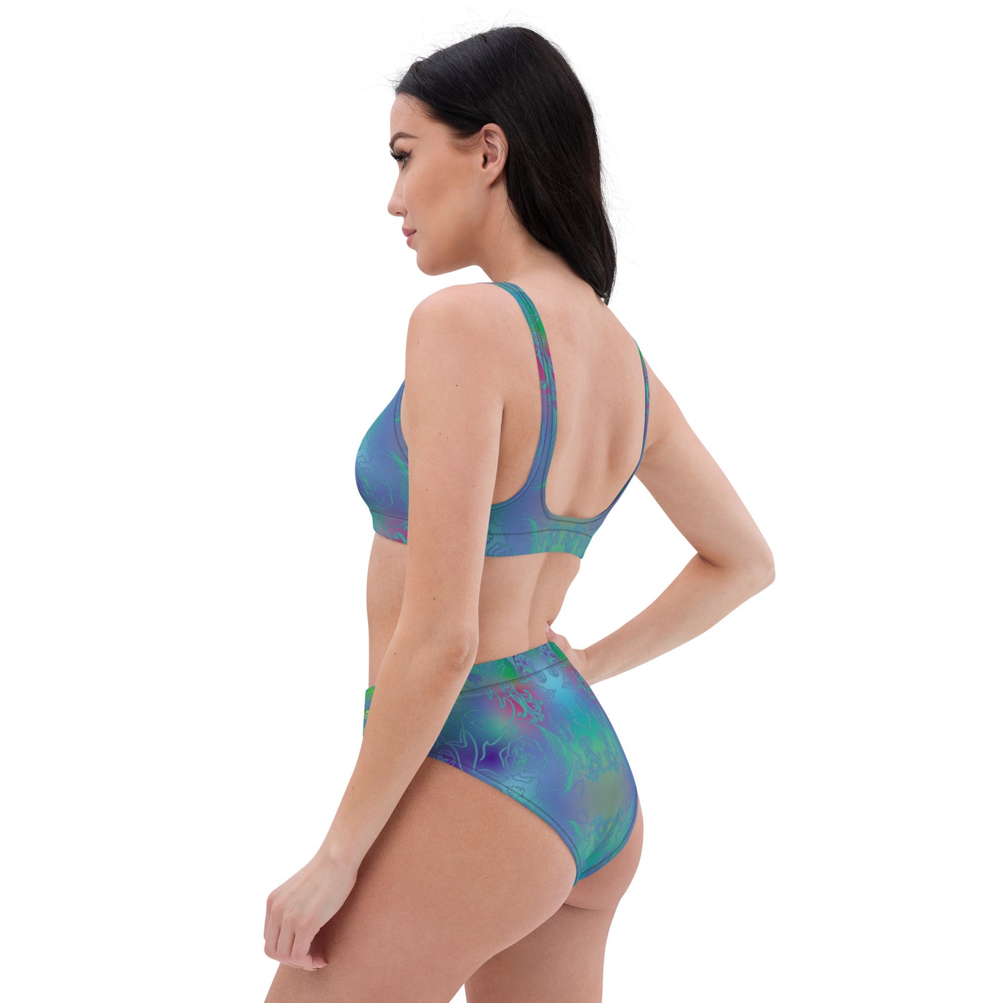 Jerry GarSeaA Recycled high-waisted bikini