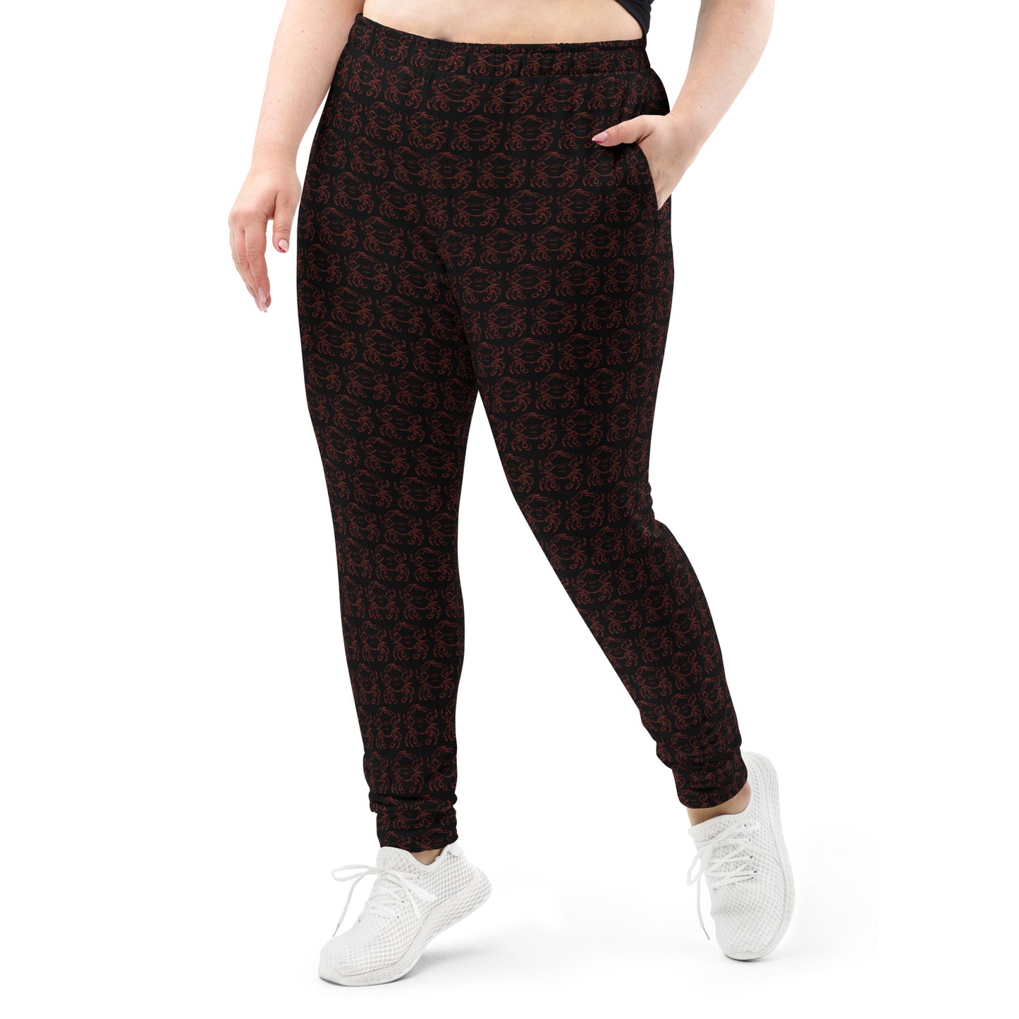 Steamy- crab print Women's Joggers