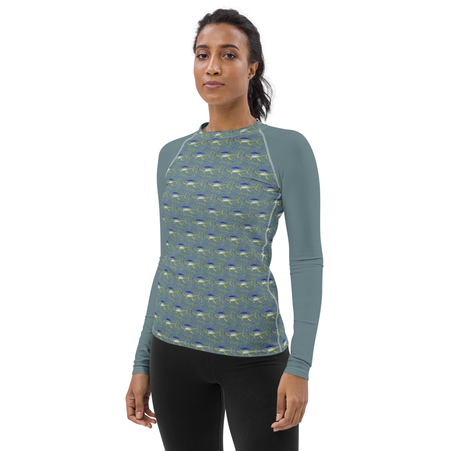 Splatter Tuna Women's Rash Guard