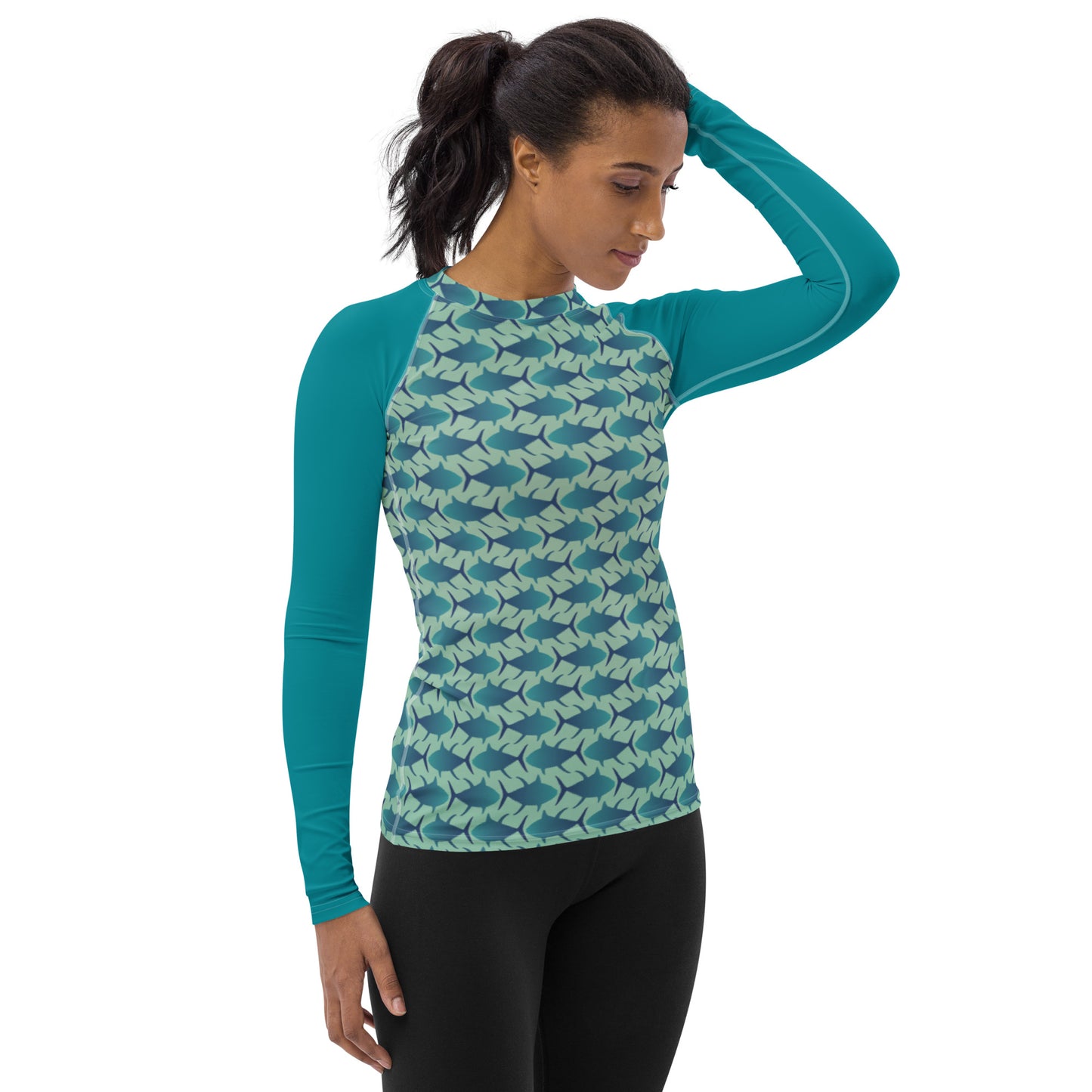 Ahi Allover Women's Rash Guard