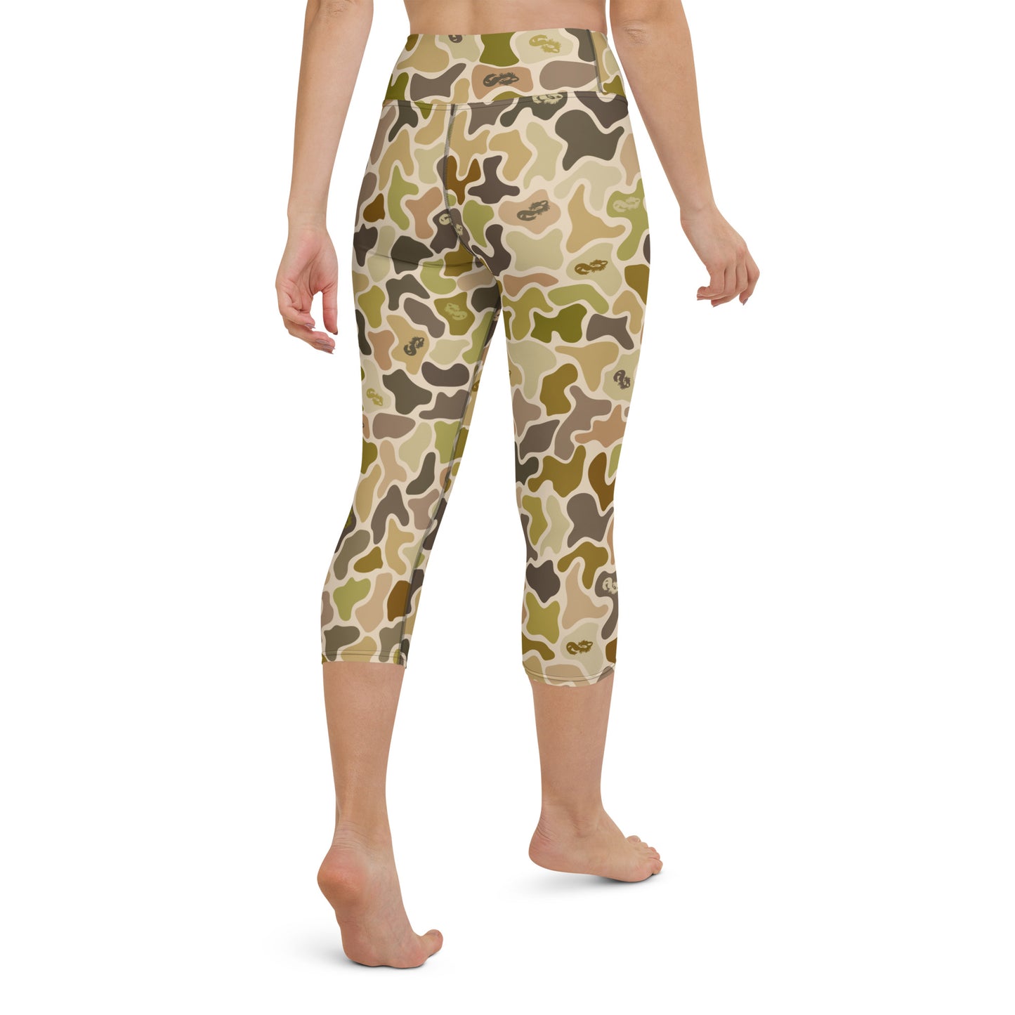 Siren duck camo Yoga Capri Leggings