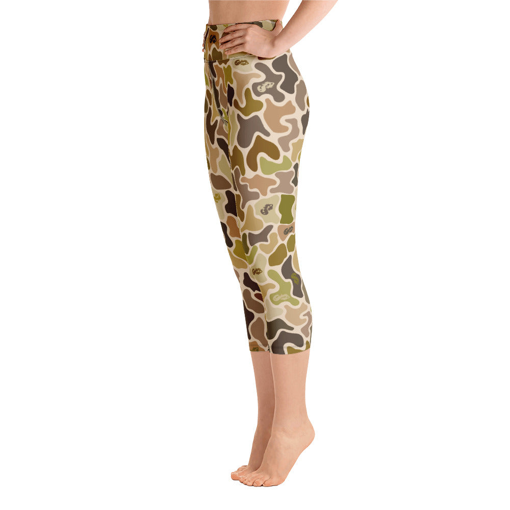 Siren duck camo Yoga Capri Leggings