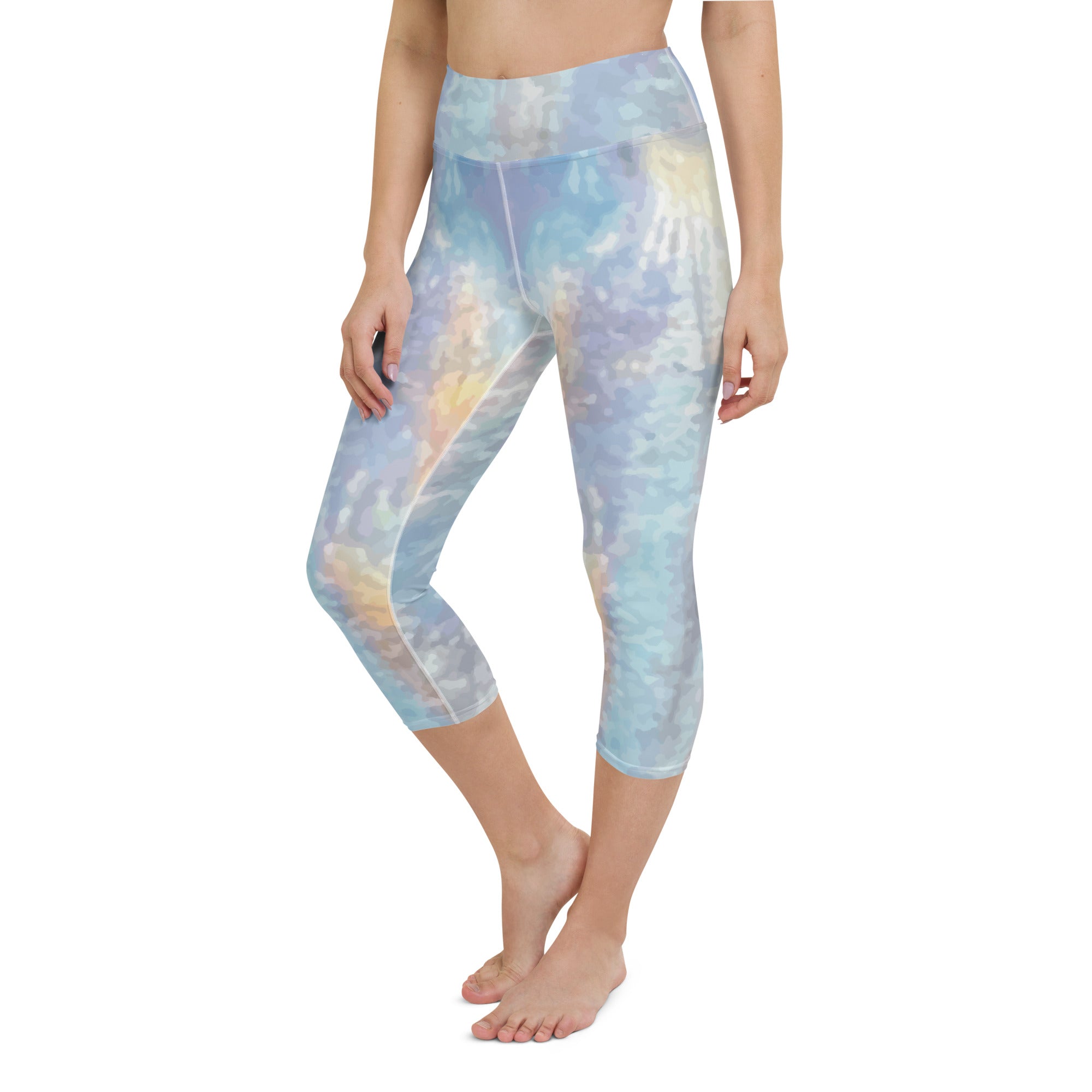 Womens Fish Scale Print Leggings For Halloween Cosplay Dance Fitness -  CosplayWare.com