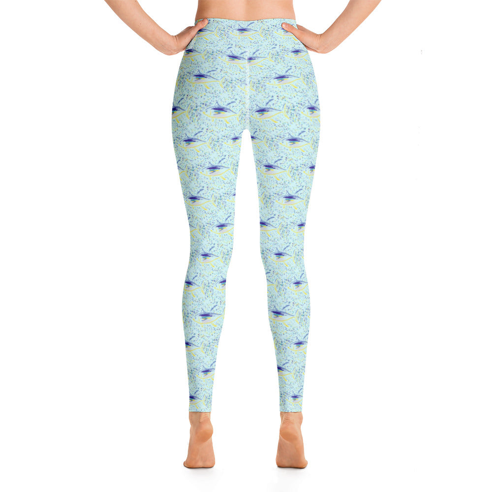 Tuna splatter Yoga Leggings