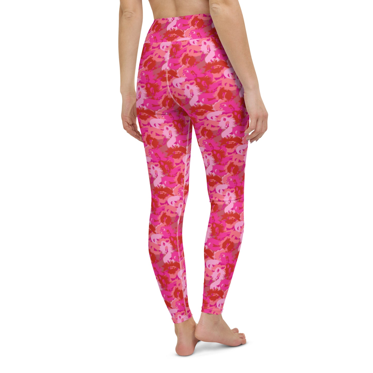 Siren Camo limited Valentines color Yoga Leggings