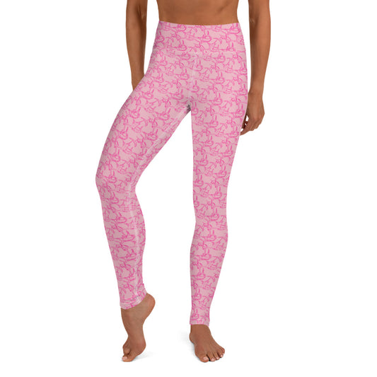 Slam pattern Yoga Leggings