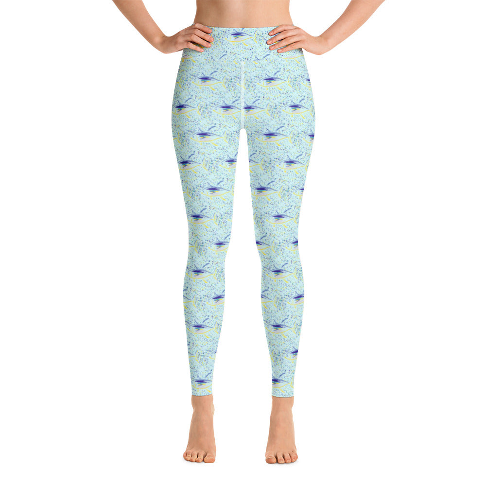 Tuna splatter Yoga Leggings