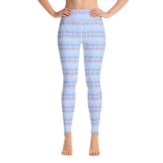 Patriotic pelagics Yoga Leggings