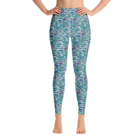 Technicolor Tuna Yoga Leggings