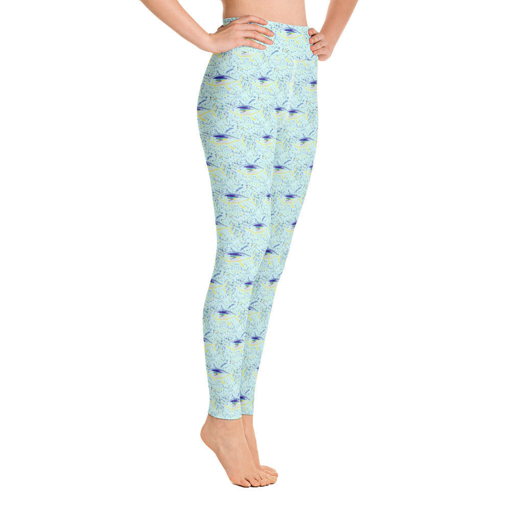 Tuna splatter Yoga Leggings