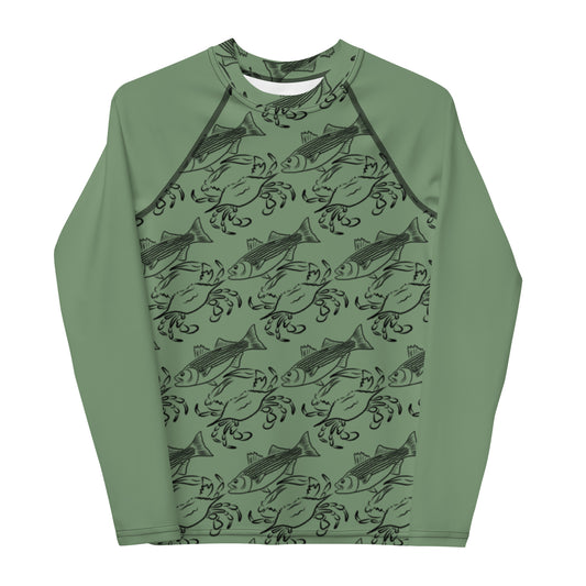 Stuffed Rockfish Youth Rash Guard