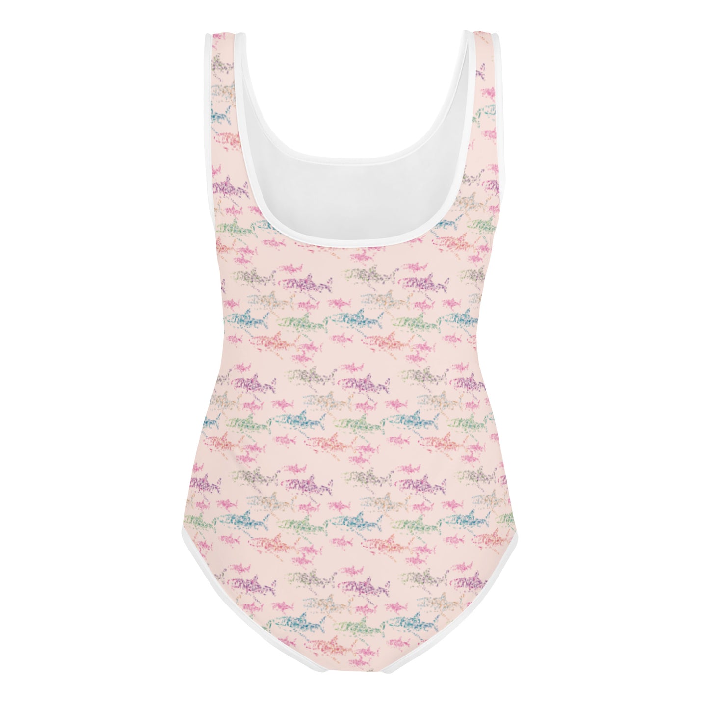 Shark print All-Over Print Youth Swimsuit