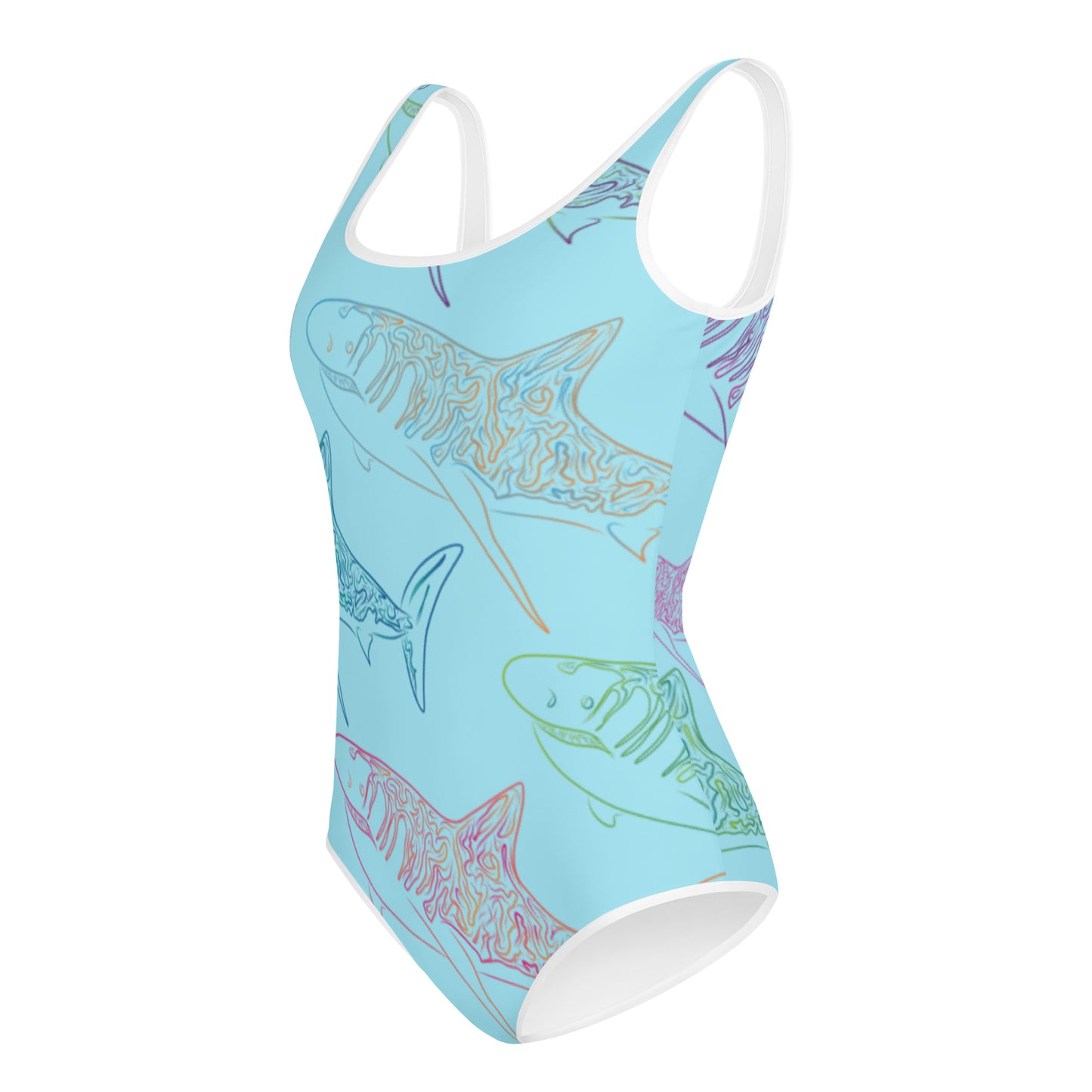 Schools out All-Over Print Youth Swimsuit