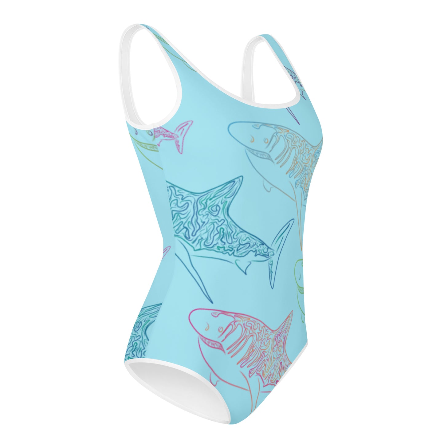 Schools out All-Over Print Youth Swimsuit