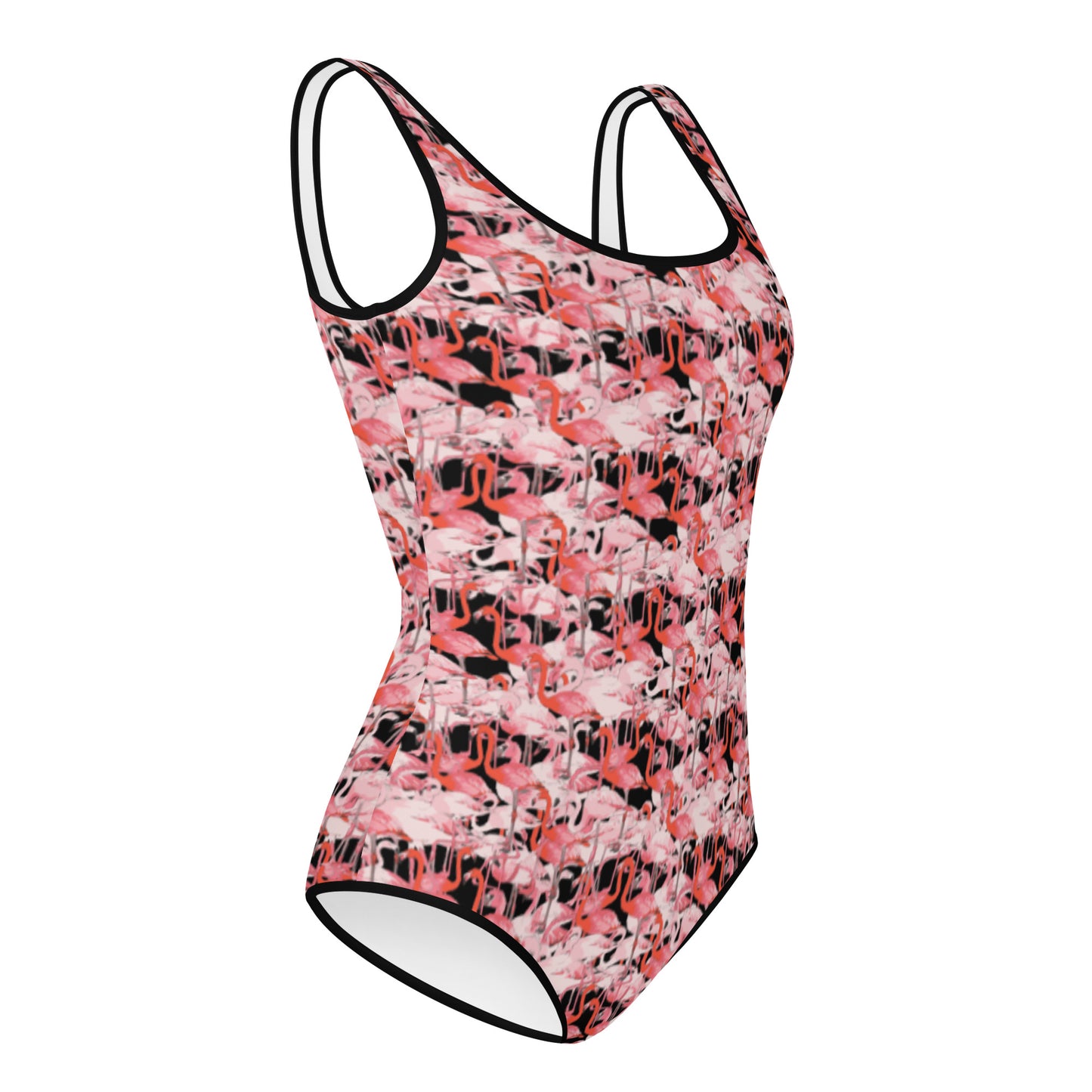 Winterflock flamingo All-Over Print Youth Swimsuit