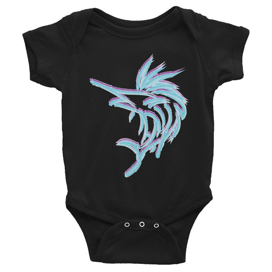 Salty Sailfish Infant Bodysuit