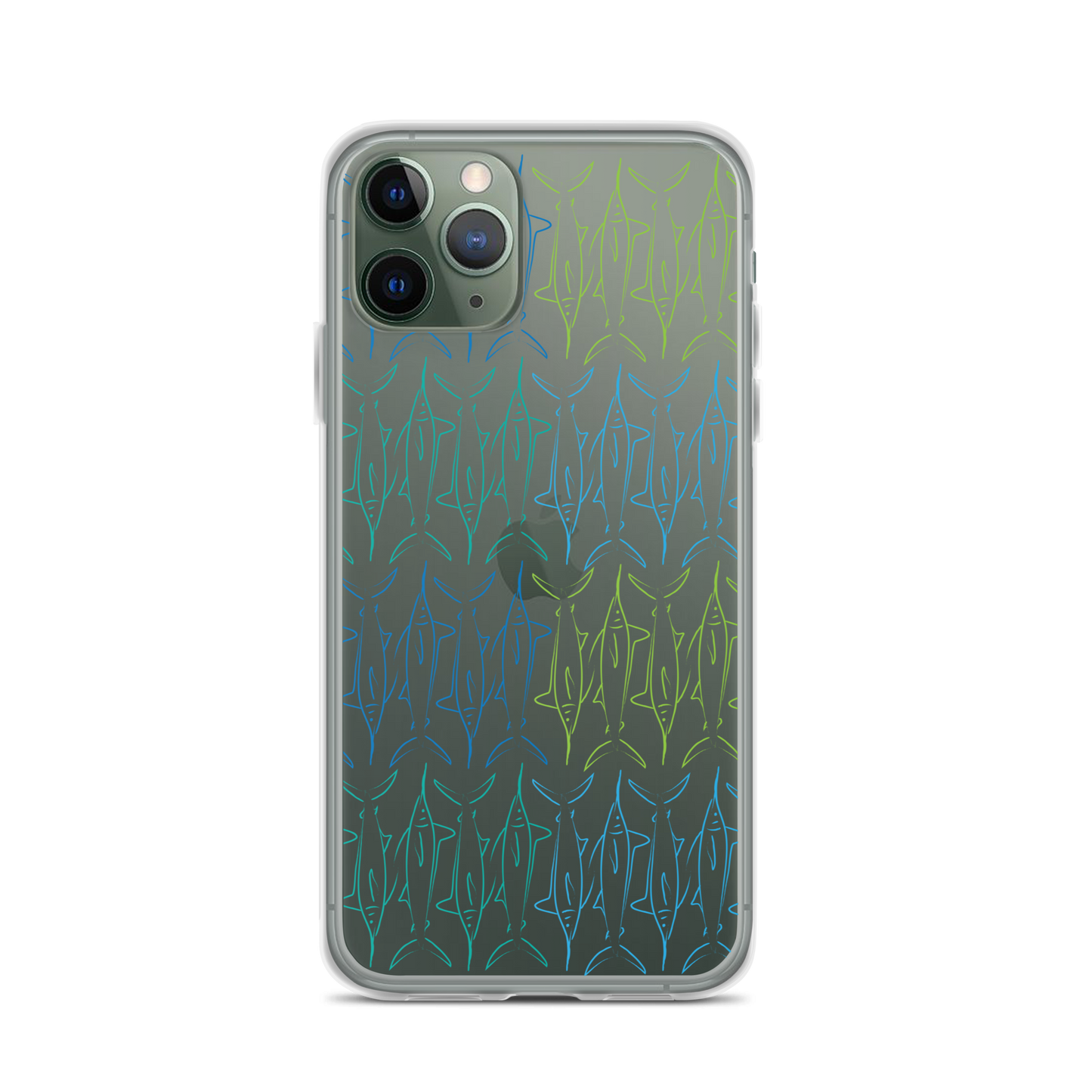 Marlin pattern iPhone Case